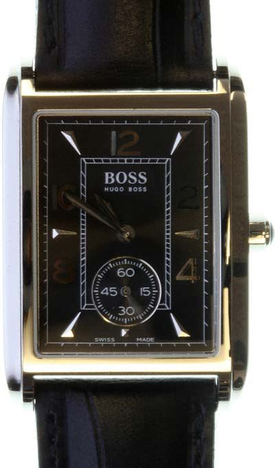 Hugo Boss 1100 Elegant, understated tank watch in perfect for .